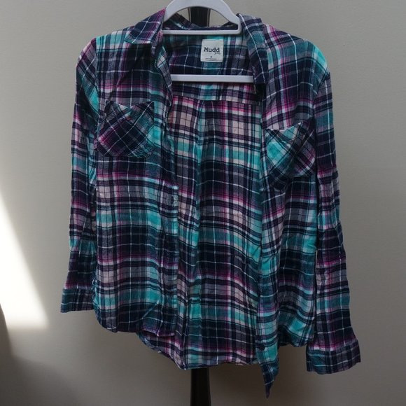 Girls Mudd Flannel - Picture 1 of 3